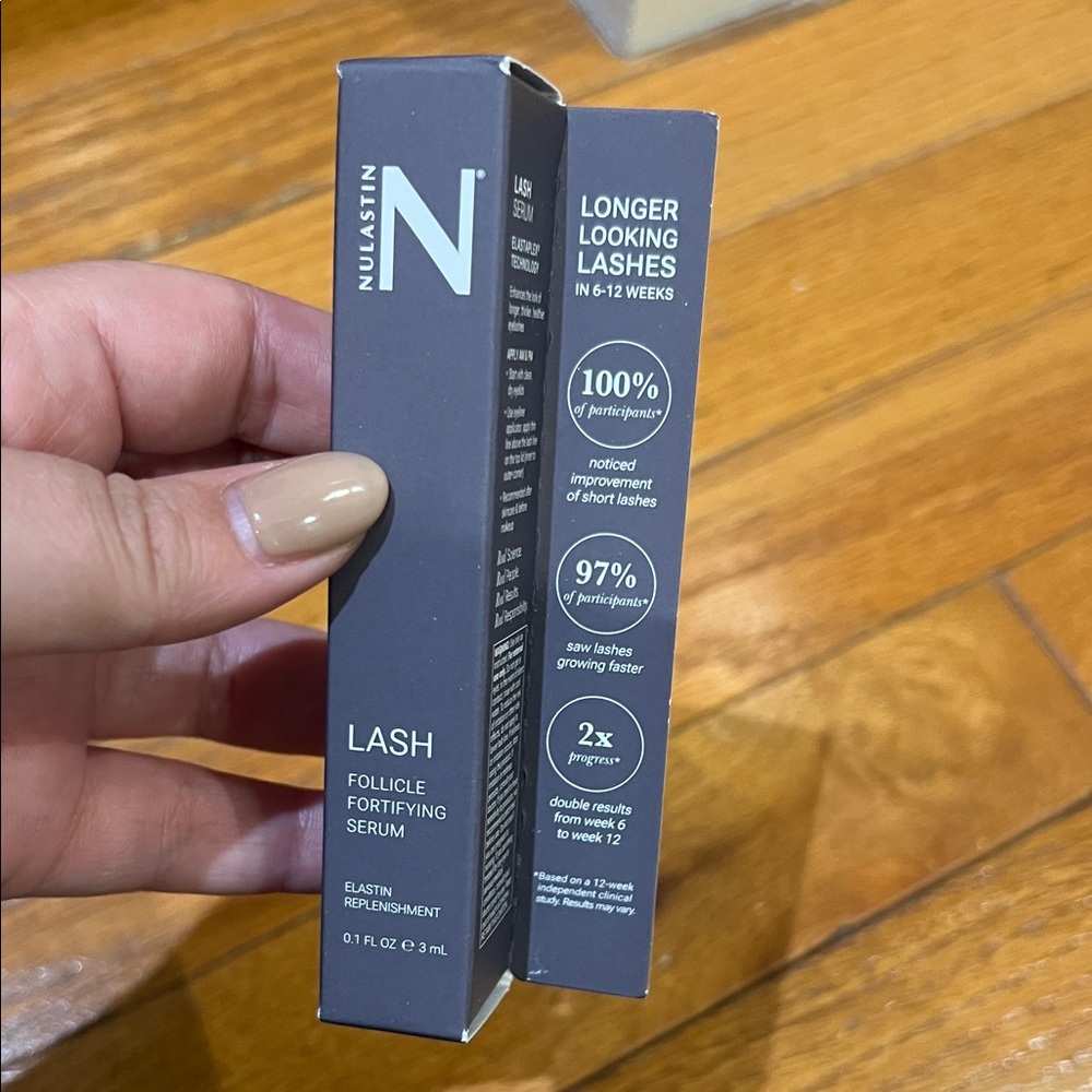 Nulastin Lash Follicle Fortifying Serum 3ml Trial Size NWT NEVER USED